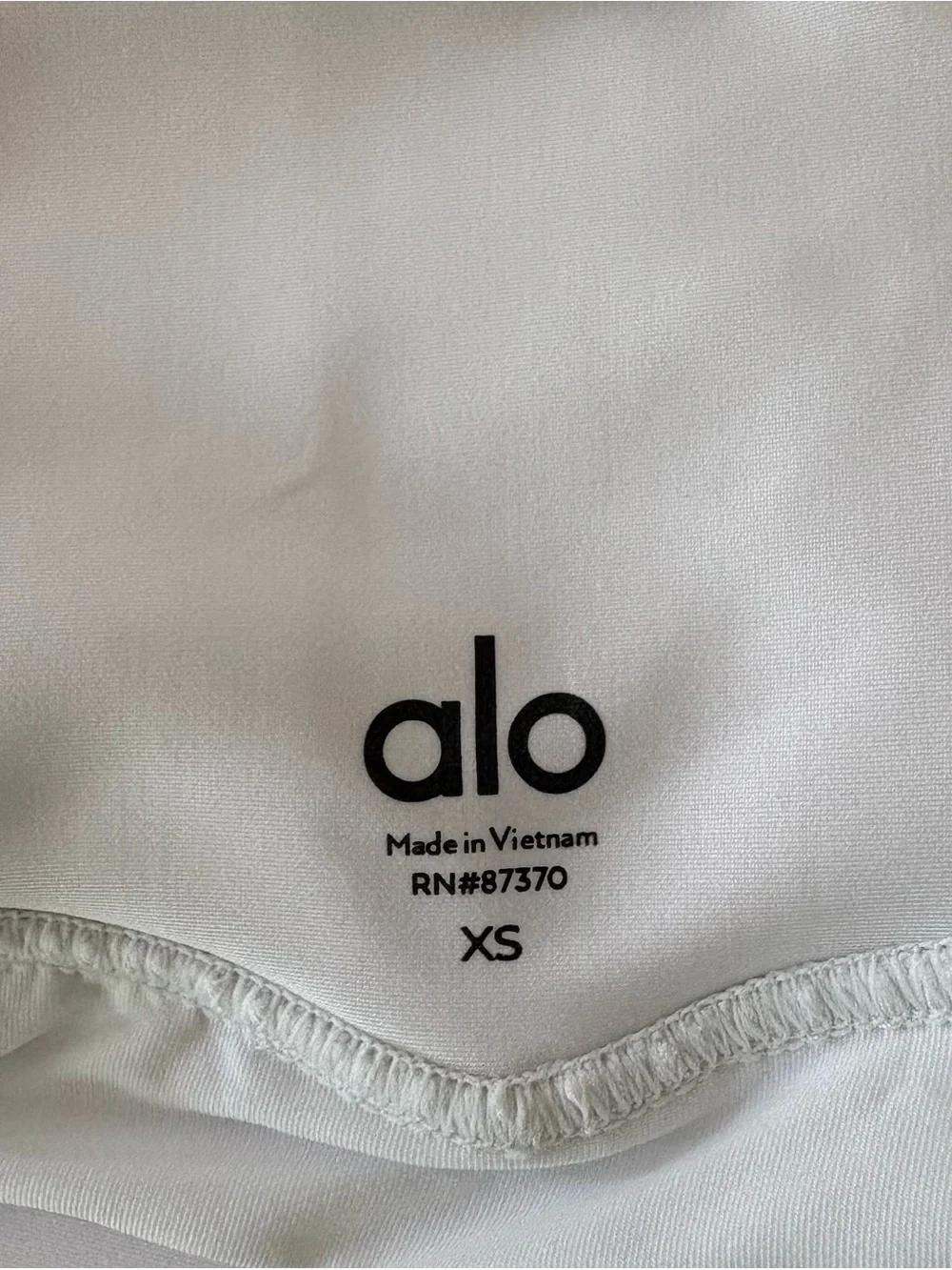ALO White Grand Slam Tennis Skirt - XS